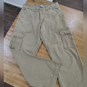Levi Signature Levi Strauss & Co Cargo Pants Size 31 Khaki